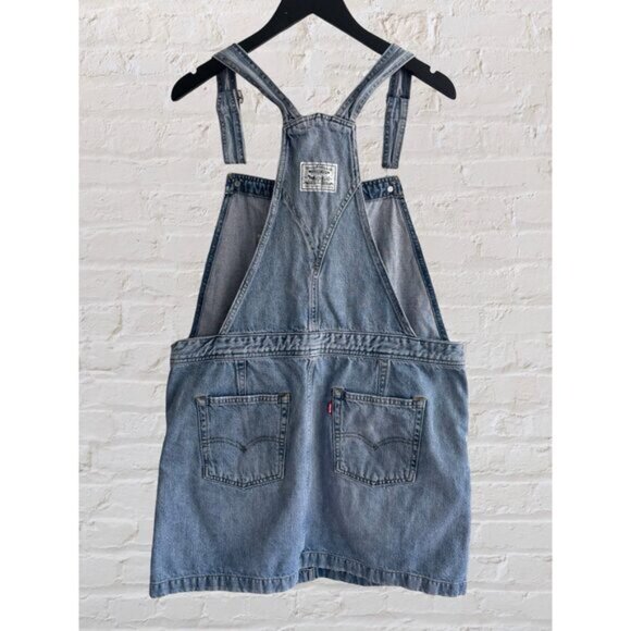 Levi s Classic Overall Skirt  Large - Picture 3 of 4